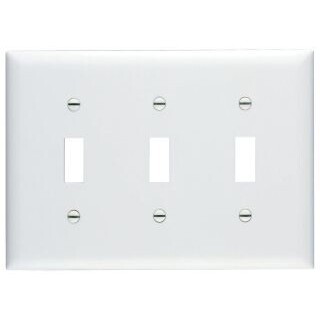 Product image: P&S TP3-W WHT 3G SW PLATE