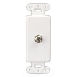 Product image: CWD 2162A COAX JACK W/DECOR PLT