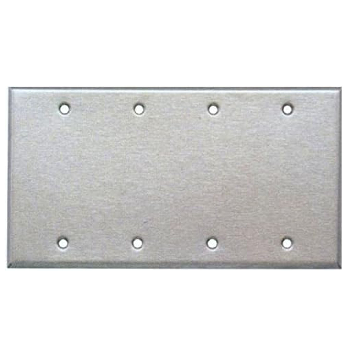Product image: 14-4-SS 4-G SS BLANK WALL PLATE