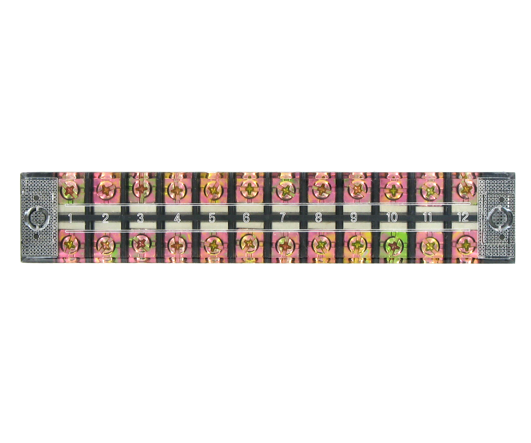 Product image: Fixed Barrier 25A 12 Pole Terminal Block